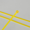 다중 목적 노랑색 나일론 케이블은 나일론 66 케이블 묶음을 잠근 3.6mmX250mm 본인을 결합합니다